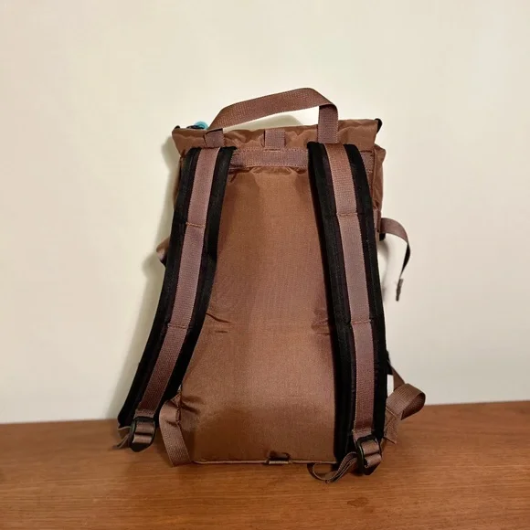 Topo Designs Brown and Blue Backpack - Picture 2 of 4